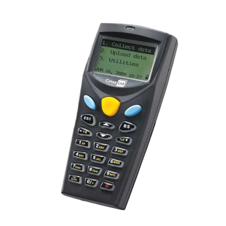 Терминал сбора данных CipherLAB 8000L-2МБ, КОМПЛЕКТ: ТСД, и/ф подставка RS232, лазер Motorola, батарейки AAA