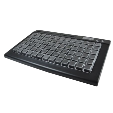 Программируемая клавиатура PKB-78D12UB, USB, card reader track 1+2, черная