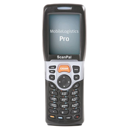 Комплект ScanPal 5100 RUS с USB кабелем (1D/WiFi/28кл RUS/64MBx128MB/Win CE5/с драйвером Mobile Smarts WiFi /Std bat/Блок питания/USB/шнурок)	