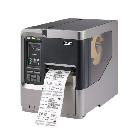 Принтер этикеток TSC MX240P (термотрансферный, 203dpi,  внутренний смотчик)